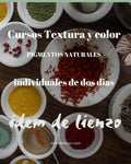 Taller de pigmentos y acuarelas naturales