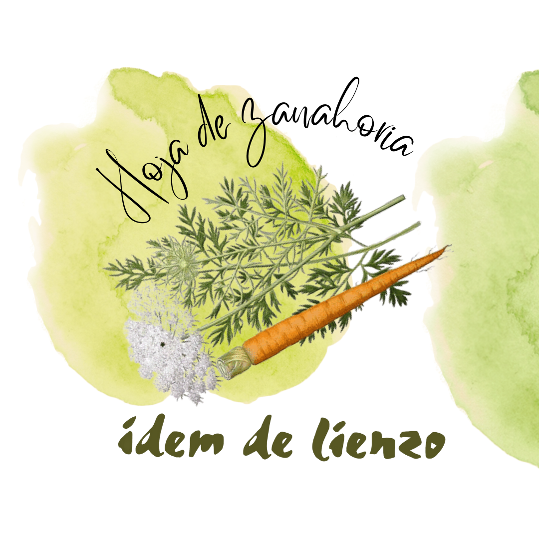 Kit de tintes naturales con hoja de zanahoria