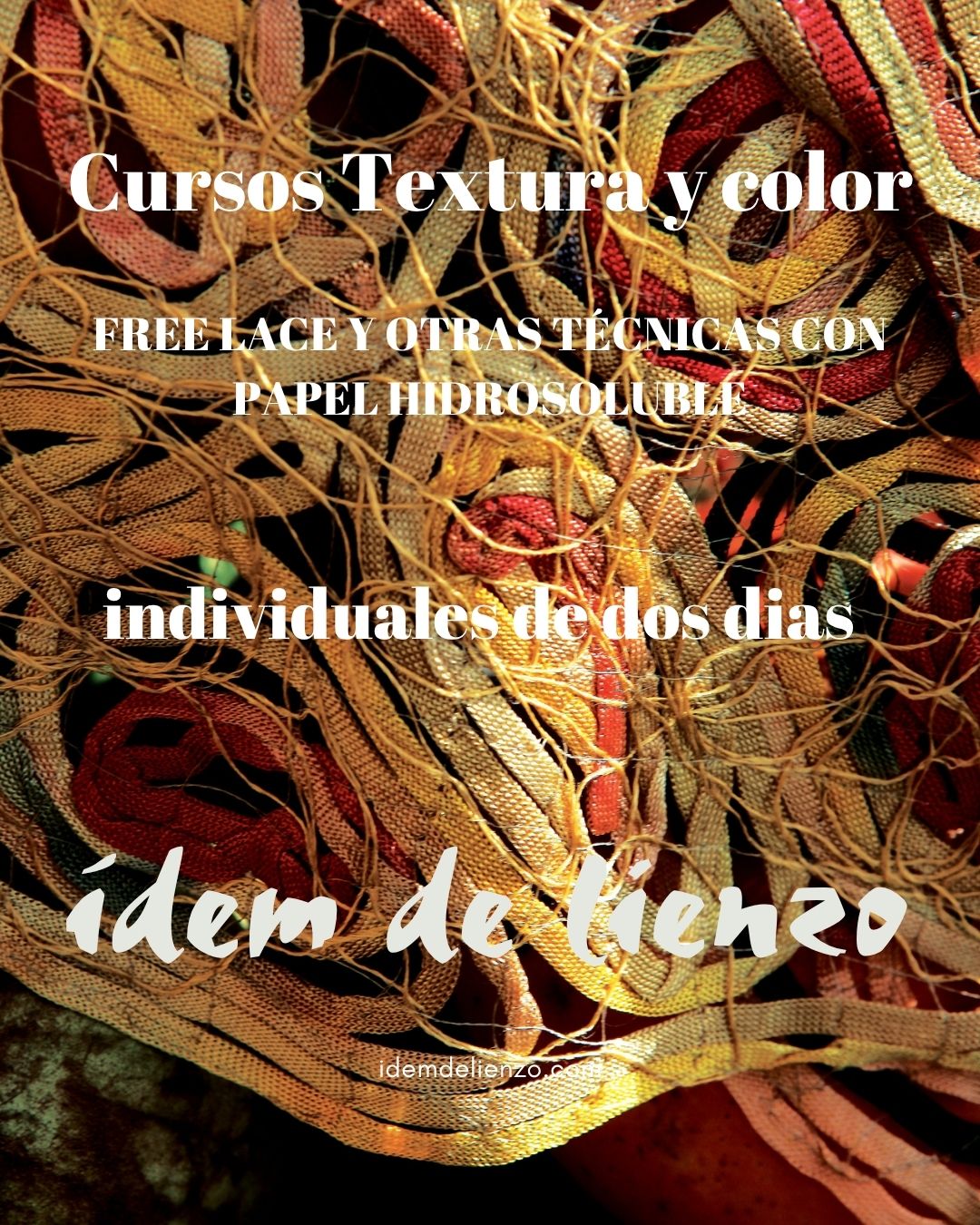 Textura y Free Lace: curso individual de creación textil