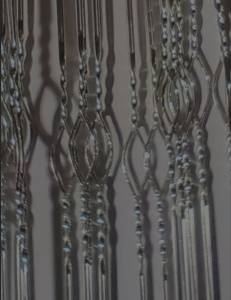 Mallas metálicas · 24 cm · 100 unidades